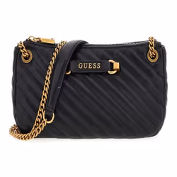 GUESS Sac à épaule bandoulière noir pour femme - Sela Mini Convertible Xbody Top Zip 278271