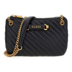 GUESS Sac à épaule bandoulière noir pour femme - Sela Mini Convertible Xbody Top Zip 278271