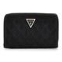 Porte-monnaie - GUESS - Giully Zip Around Wallet L - Noir - Élégant - Matelassé