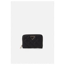 Mini portefeuille cuir PU Eco Carly  -  Guess jeans - Femme