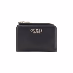 Porte-monnaie - GUESS - Laurel SLG Zip Around Wallet - Noir - Synthétique - Élégant