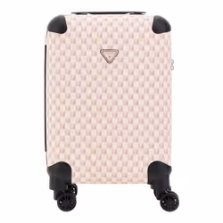 GUESS Valise vieux rose mauve pour femme - Wilder 18 in 8-Wheeler S Blush Logo 284366