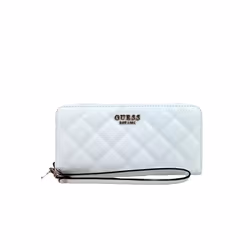Portefeuille Guess Femme L Laurel Blanc Polyurethane