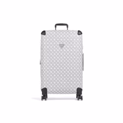 GUESS Valise gris blanc pour femme - Wilder 28 IN 8-WHEELER Exp. L Lavendar Grey 294580