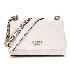 Sac à épaule - GUESS - Tamsin Convertible - Blanc - 100% polyuréthane - 25x12x7 cm