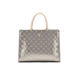 Sac à épaule - GUESS - Arnela Girlfriend Tote - Argenté - 100% polyuréthane - Design élégant