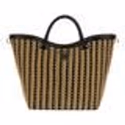 Sac à épaule bandoulière - GUESS - Atalia Tote - Beige et Noir - 36x22x7 cm - Femme