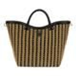 Sac à épaule bandoulière - GUESS - Atalia Tote - Beige et Noir - 36x22x7 cm - Femme