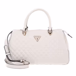 Sac à épaule bandoulière - GUESS - Eco Rainee Satchel - Beige - 33x22x8 cm - 100% polyuréthane