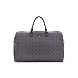 GUESS Sac de voyage gris foncé noir pour femme et homme - Wilder Travel Weekender Charcoal 294728