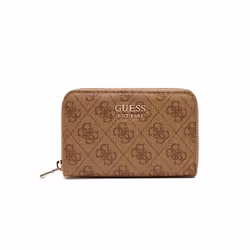 Portefeuille Guess Femme EST 4G multi Marron Synthétique