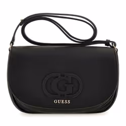 GUESS Sac à épaule noir pour femme - Calebra Convertible Xbody Flap Bag 313042