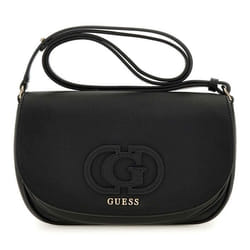 GUESS Sac à épaule noir pour femme - Calebra Convertible Xbody Flap Bag 313042