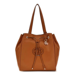 GUESS Sac à épaule brun clair pour femme - Calebra Drawstring Tote Cognac 310225