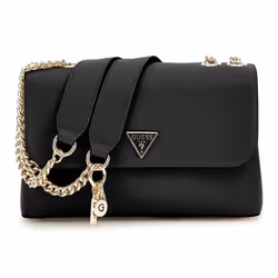GUESS Sac à épaule noir pour femme - Daryna II Convertible Xbody Flap Bag 310945