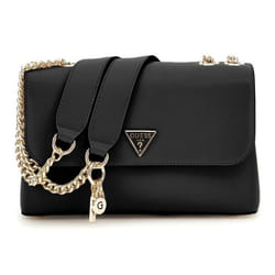 GUESS Sac à épaule noir pour femme - Daryna II Convertible Xbody Flap Bag 310945