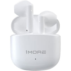 1MORE Q10 Écouteurs sans fil mini Son Stéréo 13mm Oreillette Bluetooth 5.3 étanches IPX4 26H dAutonomie blanc