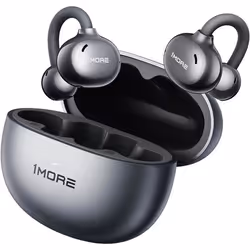 1MORE S20 Écouteurs sans Fil Casque à Clip Ouverts Dual-Core Bluetooth 5.4Hi-Res Stéréo ENC 4-Mic IPX5 Étanche 30H Noir