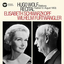 Warner Music Original Jackets - Hugo Wolf Salzburg Festival 1953 Recital, CD Classique