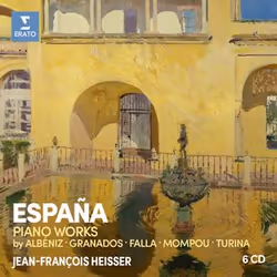Warner Music Jean-François Heisser - ESPAÑA: Piano Works by Albeniz, Falla, Granados, Mompou, Turina, 6CD, Classique, CD, Jea ...