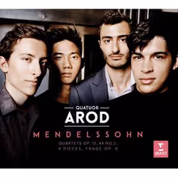 Warner Music Quatuor Arod - Mendelssohn, CD, Classique, CD, Quatuor Arod, Support physique, Adulte, 1 disques