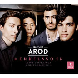 Warner Music Quatuor Arod - Mendelssohn, CD Classique