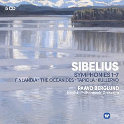 Warner Music Paavo Berglund - Sibelius: The Symphonies, Kullervo, Finlandia, Tapiola, Oceanides, 5CD CD Classique