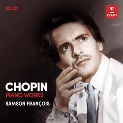 Warner Music Samson François - Chopin: Piano Works, 10CD, Classique, CD, Samson François, Support physique, Adulte, 10 disque ...