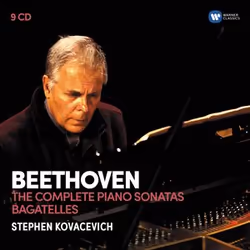 Warner Music Stephen Kovacevich - Beethoven: The 32 Piano Sonatas, Bagatelles, 9CD, Classique, CD, Stephen Kovacevich, Suppor ...