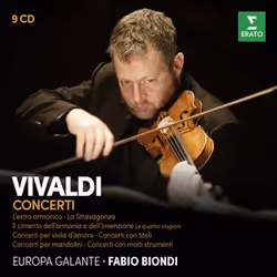 Warner Music Europa Galante - Vivaldi: Concerti, 9CD, Classique, CD, Europa Galante, Support physique, Adulte, 9 disques