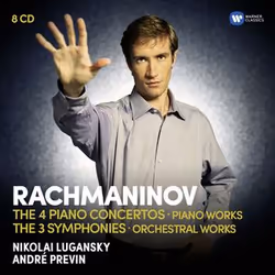 Warner Music Nikolai Lugansky - Rachmaninov: The Four Piano Concertos, Piano Works, Three Symphonies and Orchestral Works, 8C ...