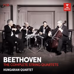 Warner Music Hungarian Quartet - Beethoven: The Complete String Quartets, 7CD, Classique, CD, Hungarian Quartet, Support phys ...