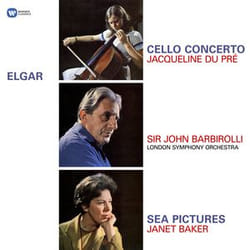 Warner Music Jacqueline Du Pré - Elgar: Cello Concerto, Sea Pictures, LP Vinyl Classique