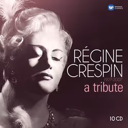 Warner Music Régine Crespin - Régine Crespin 1927-2007 A Tribute, 10CD, Classique, CD, Régine Crespin, Support physique, Adul ...