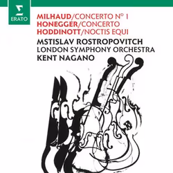 Warner Music Mstislav Rostropovich - Milhaud &amp; Honneger: Cello Concertos, CD, Classique, CD, Mstislav Rostropovich, Suppo ...