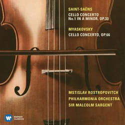 Warner Music Mstislav Rostropovich - Saint-Saëns & Myakovsky: Cello Concertos, CD Classique