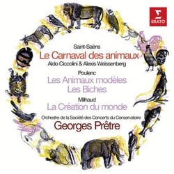Warner Music Original Jackets - The Carnival of the Animals, Grand Zoological Fantasy, CD Classique