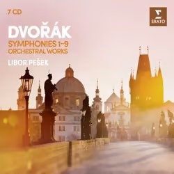 Warner Music Libor Pešek - Dvořák: Symphonies 1-9 &amp; Orchestral Works, 7CD, Classique, CD, Libor Pešek, Support physique,  ...