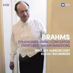 Warner Music Nikolaus Harnoncourt - Brahms: Symphonies, Overtures, Haydn Variations, Piano Concertos, 5CD, Classique, CD, Nik ...