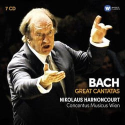 Warner Music Nikolaus Harnoncourt - Bach: Great Cantatas, 7CD CD Classique