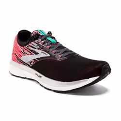 Brooks Ricochet, Course, Femelle, Adulte, Noir, Rose, Blanc, EUE, Motif