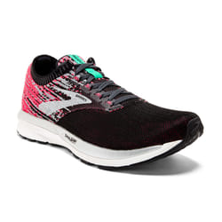 Brooks Ricochet Chaussure d'athlétisme Femelle 38 Noir, Rose, Blanc