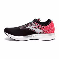 Brooks Ricochet Chaussure d'athlétisme Femelle 38 Noir, Rose, Blanc