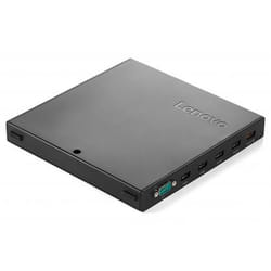 Lenovo 4XH0L54952 station d'accueil Avec fil USB 2.0 Noir