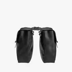Brooks Brick Lane Pannier Arrière Sacoche pour bicyclette 15 L Toile, Cuir Noir - Vue supplémentaire 2