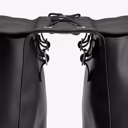 Brooks Brick Lane Pannier Arrière Sacoche pour bicyclette 15 L Toile, Cuir Noir - Vue supplémentaire 5