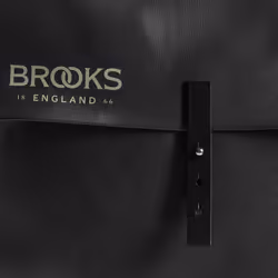 Brooks Brick Lane Pannier Arrière Sacoche pour bicyclette 15 L Toile, Cuir Noir - Vue supplémentaire 6