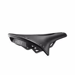 Brooks C17 CARVED, Selle de vélo, Course de route, Noir, Monochromatique, Nylon, Caoutchouc