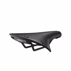 Brooks C19, Selle de vélo, Course de route, Noir, Monochromatique, Nylon, Caoutchouc