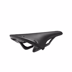 Brooks C13, Selle de vélo, Course de route, Noir, Monochromatique, Nylon, Caoutchouc